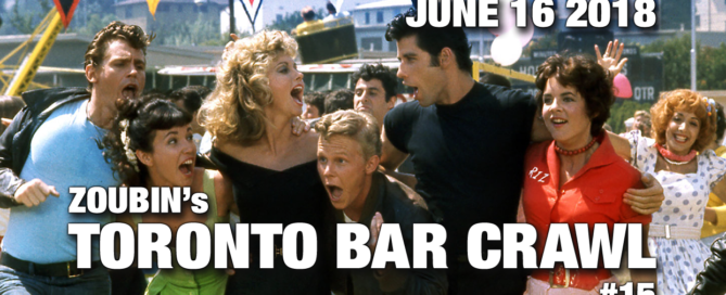 event poster toronto bar crawl #15