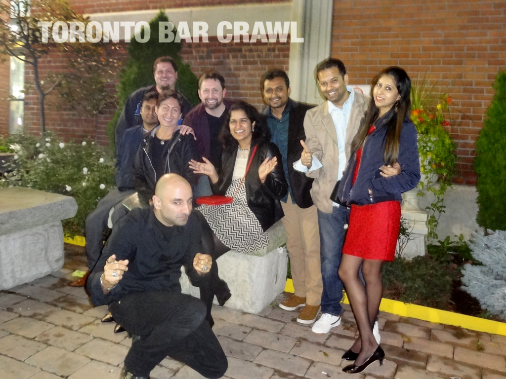 toronto bar crawl #27 group shot