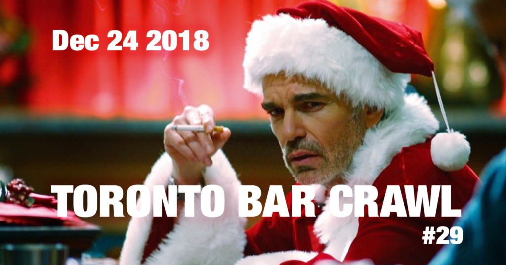 Toronto Bar Crawl #29 event poster